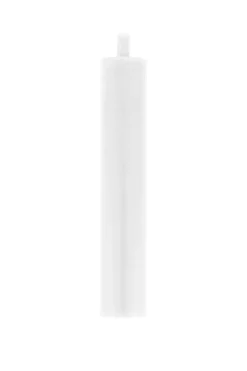 ZUSSS Kaarsen*4 rustieke kaarsjes 12cm wit