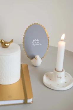 ZUSSS Kaartjes*ansichtkaart geluk grijsblauw/goud