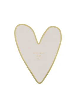 ZUSSS Kaartjes*ansichtkaart hartje speciaal voor jou zand/goud