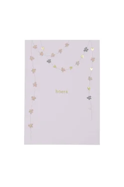 ZUSSS Kaartjes*ansichtkaart hoera multicolor