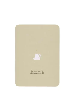 ZUSSS Kaartjes*ansichtkaart ik denk aan je zand