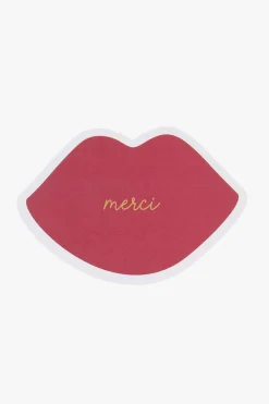 ZUSSS Kaartjes*ansichtkaart kusje rood/wit