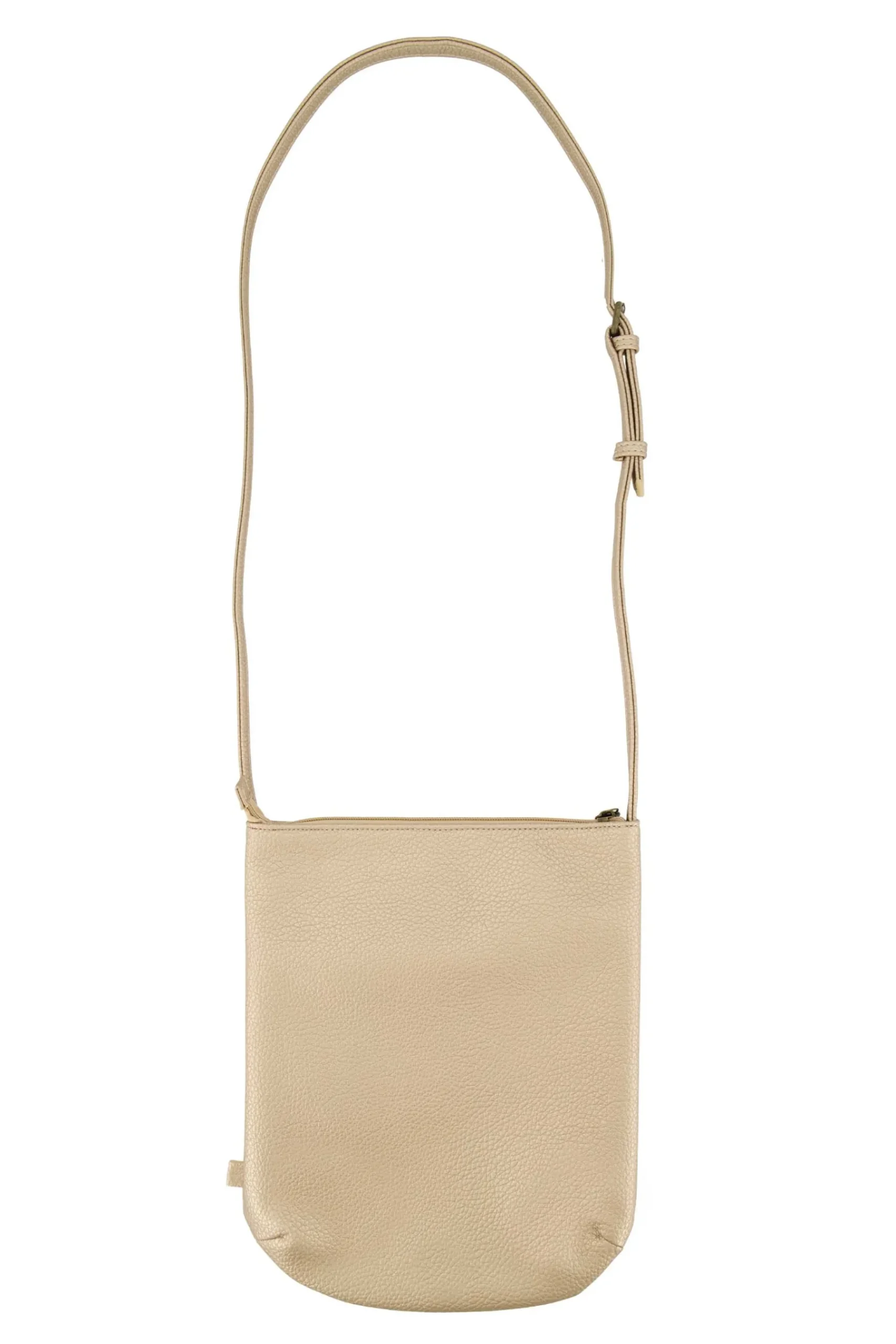 ZUSSS Schoudertassen & Handtassen*basic schoudertas goud