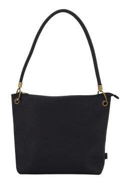 ZUSSS Schoudertassen & Handtassen*basic schoudertas met hengsel L zwart