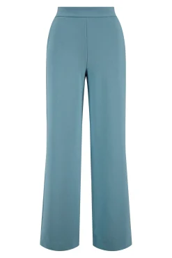 ZUSSS Broeken & Jeans*broek met elastaan grijsblauw