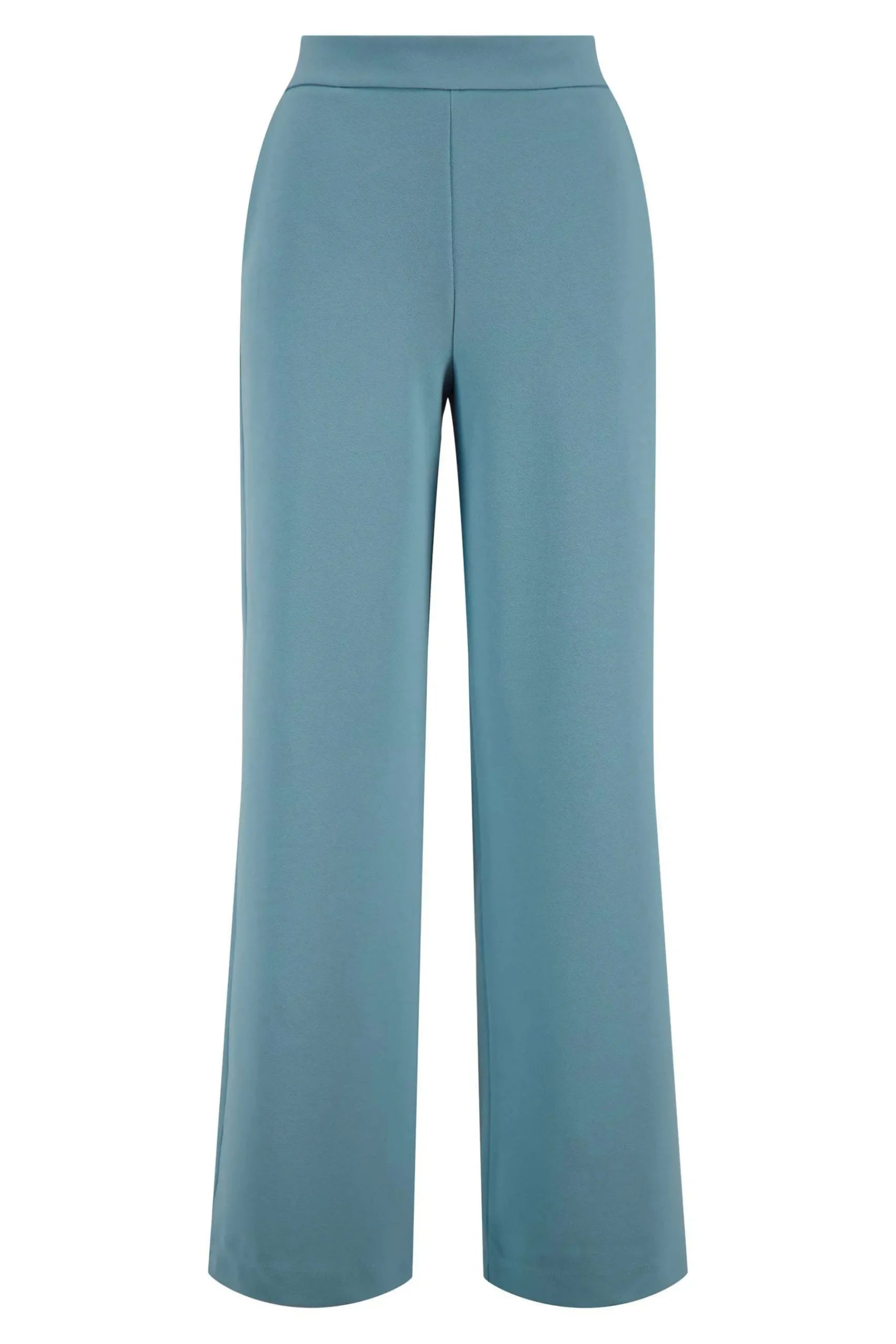 ZUSSS Broeken & Jeans*broek met elastaan grijsblauw