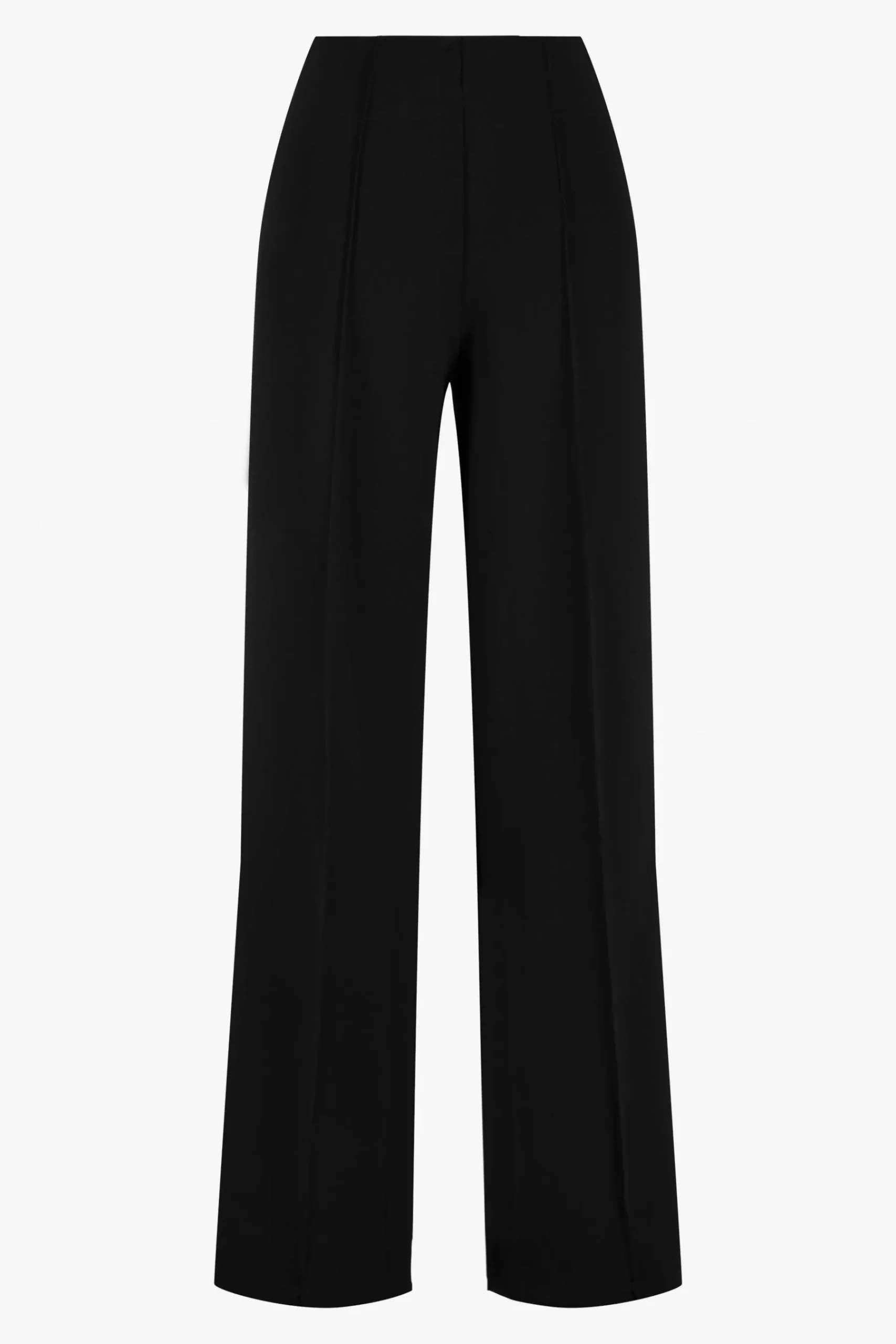 ZUSSS Broeken & Jeans*broek met naad zwart