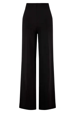 ZUSSS Broeken & Jeans*broek met naad zwart