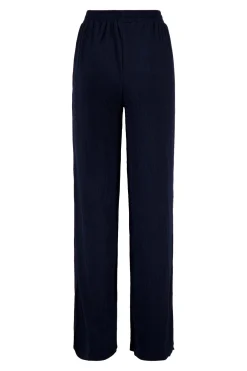 ZUSSS Broeken & Jeans*broek van crinkle stof donkerblauw