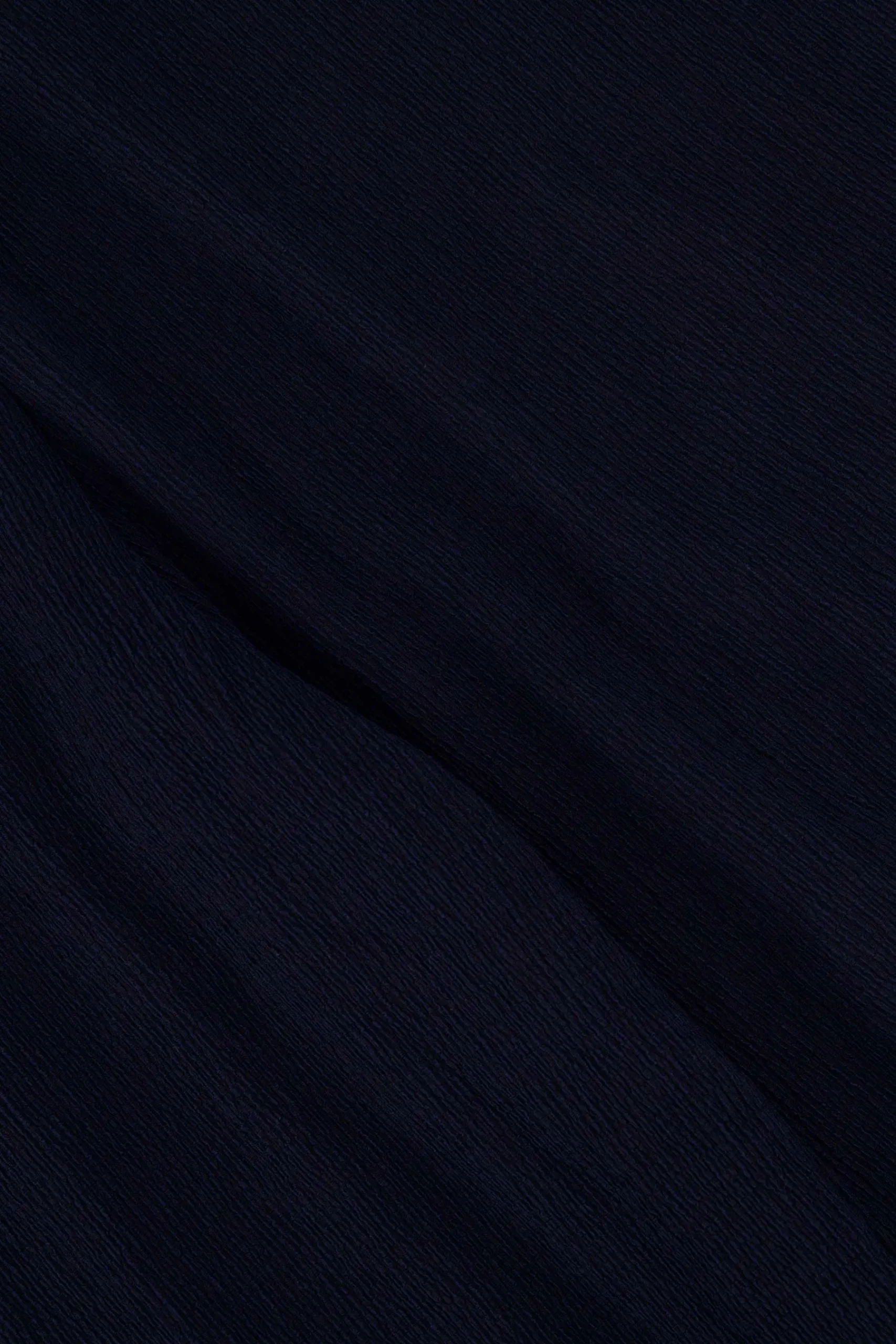 ZUSSS Broeken & Jeans*broek van crinkle stof donkerblauw