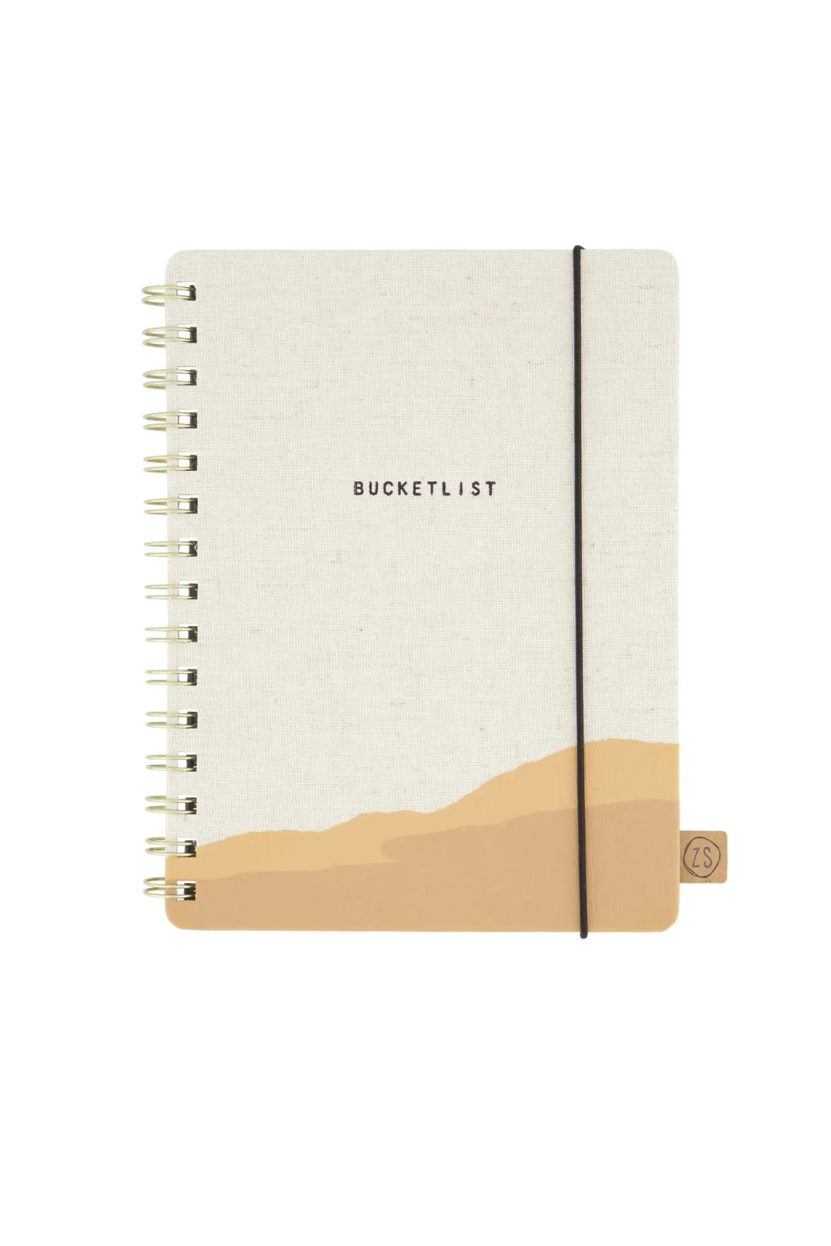ZUSSS Notitieboeken & Schrijfwaren*bucket list journal naturel