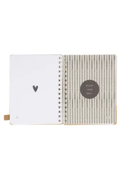 ZUSSS Notitieboeken & Schrijfwaren*bucket list journal naturel