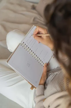 ZUSSS Notitieboeken & Schrijfwaren*bucket list journal naturel