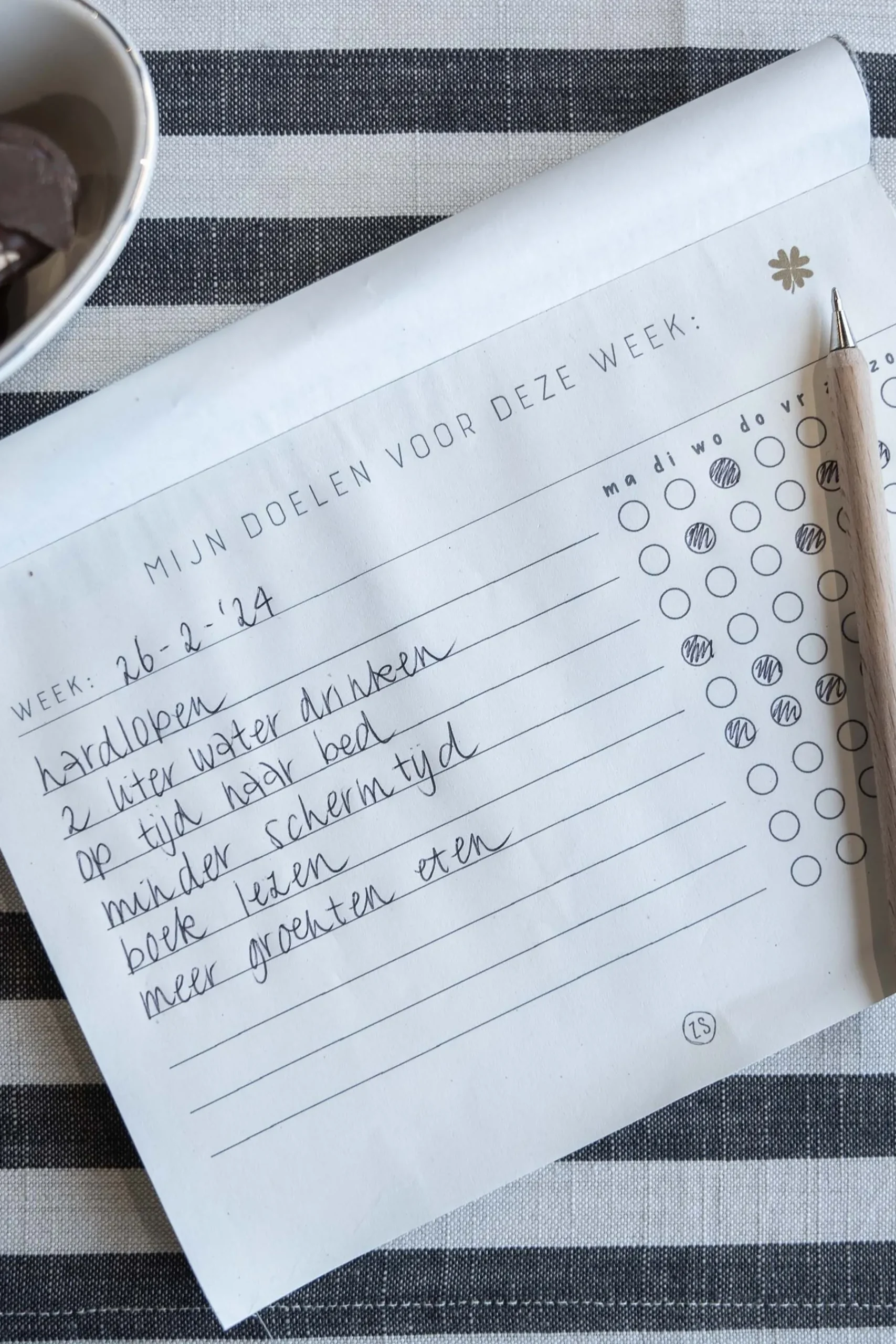 ZUSSS Planners*doelenboekje zand