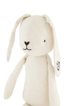 ZUSSS Baby*door flapoor knuffel naturel