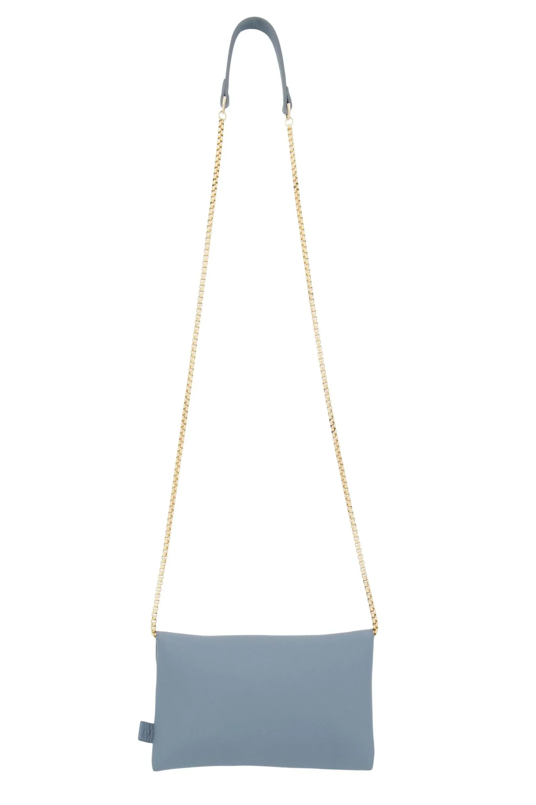 ZUSSS Schoudertassen & Handtassen*enveloptasje grijsblauw