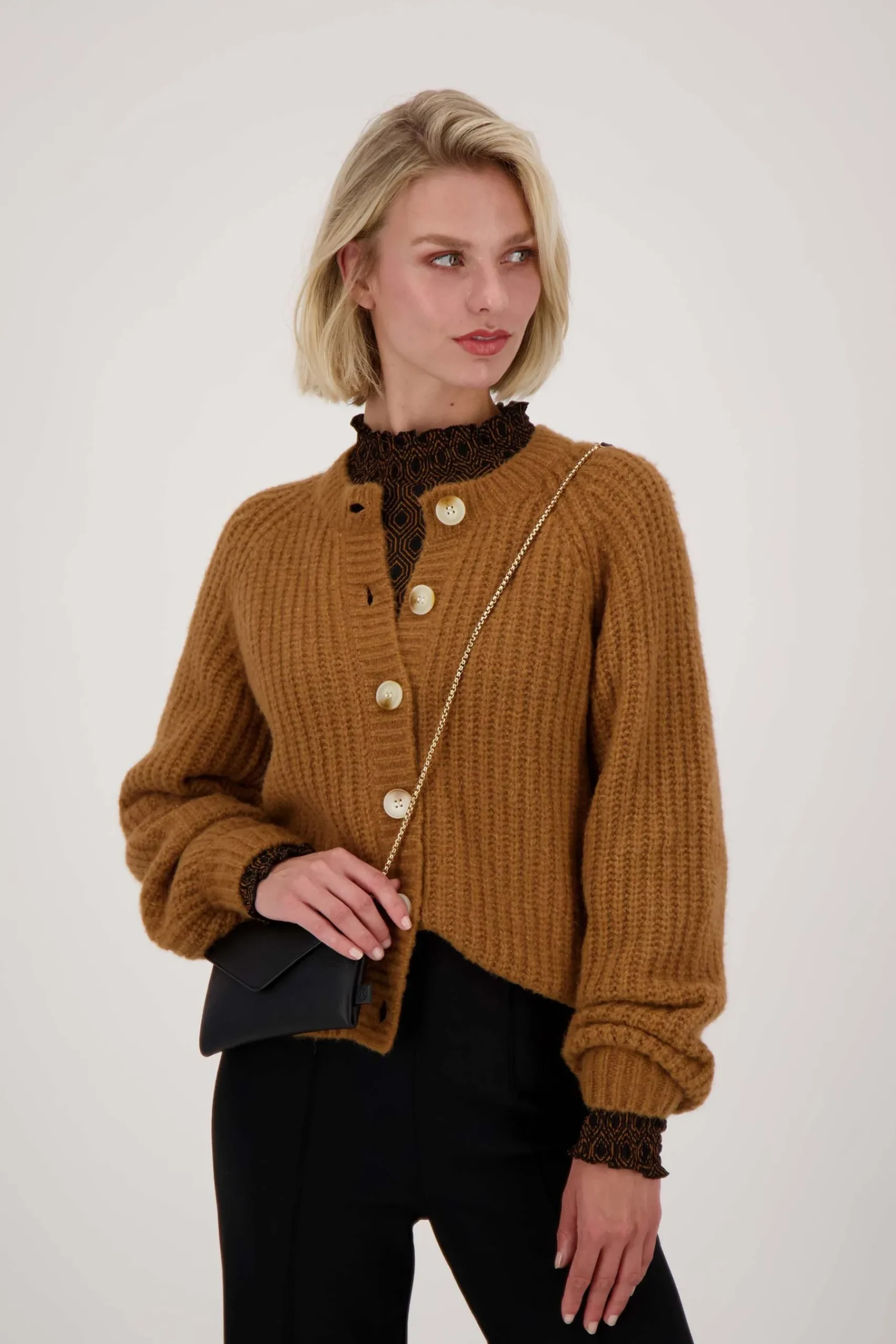 ZUSSS Schoudertassen & Handtassen*enveloptasje zwart