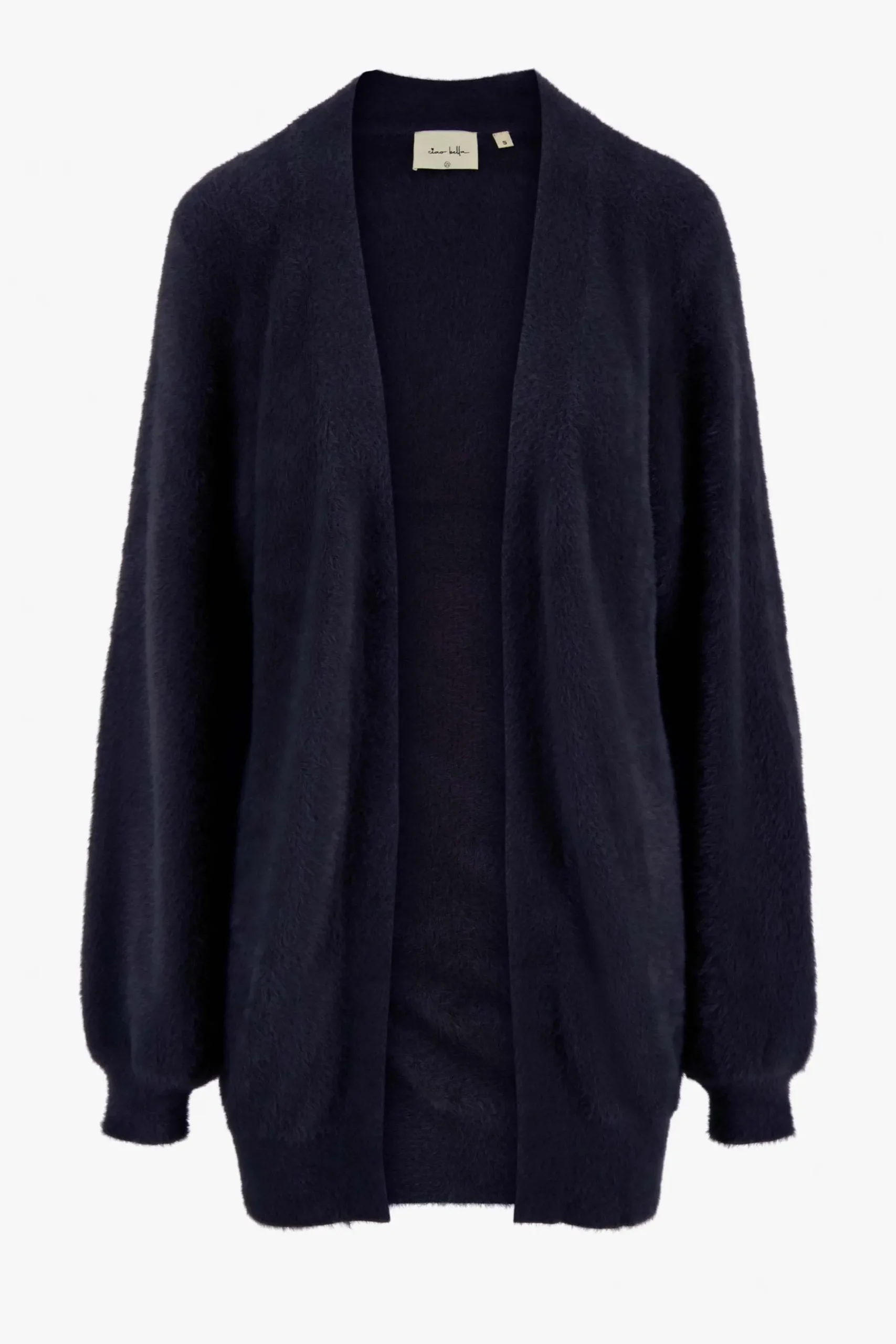 ZUSSS Vesten*fluffy vest donkerblauw