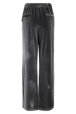 ZUSSS Broeken & Jeans*fluwelen broek antracietgrijs