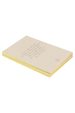 ZUSSS Kaartjes*gedichtenbundel missen wit/oker