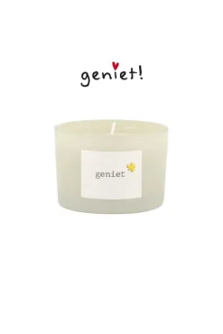 ZUSSS Geurkaarsen*geurkaars in glas geniet S zand