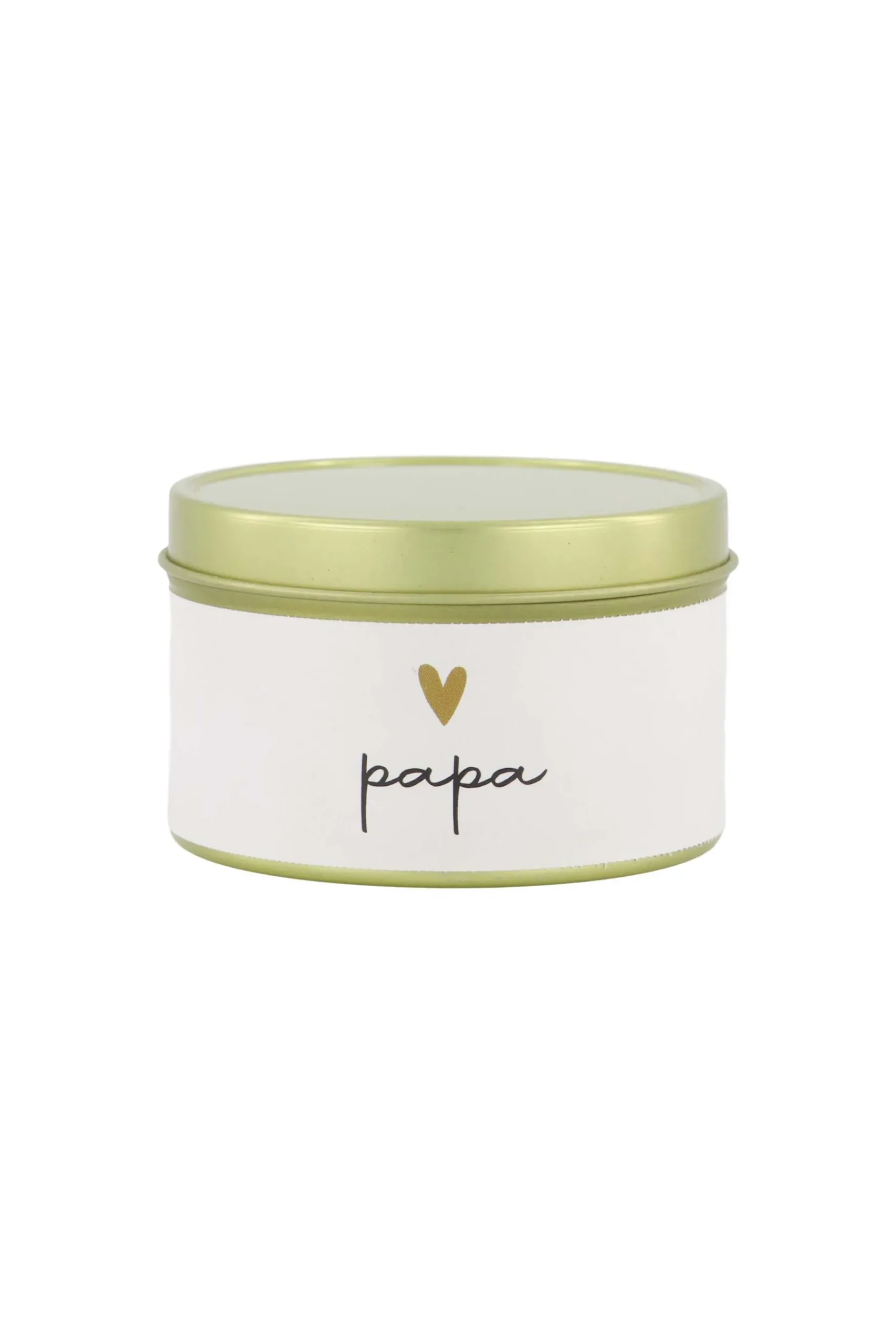 ZUSSS Geurkaarsen*geurkaars in katoenen zakje papa wit