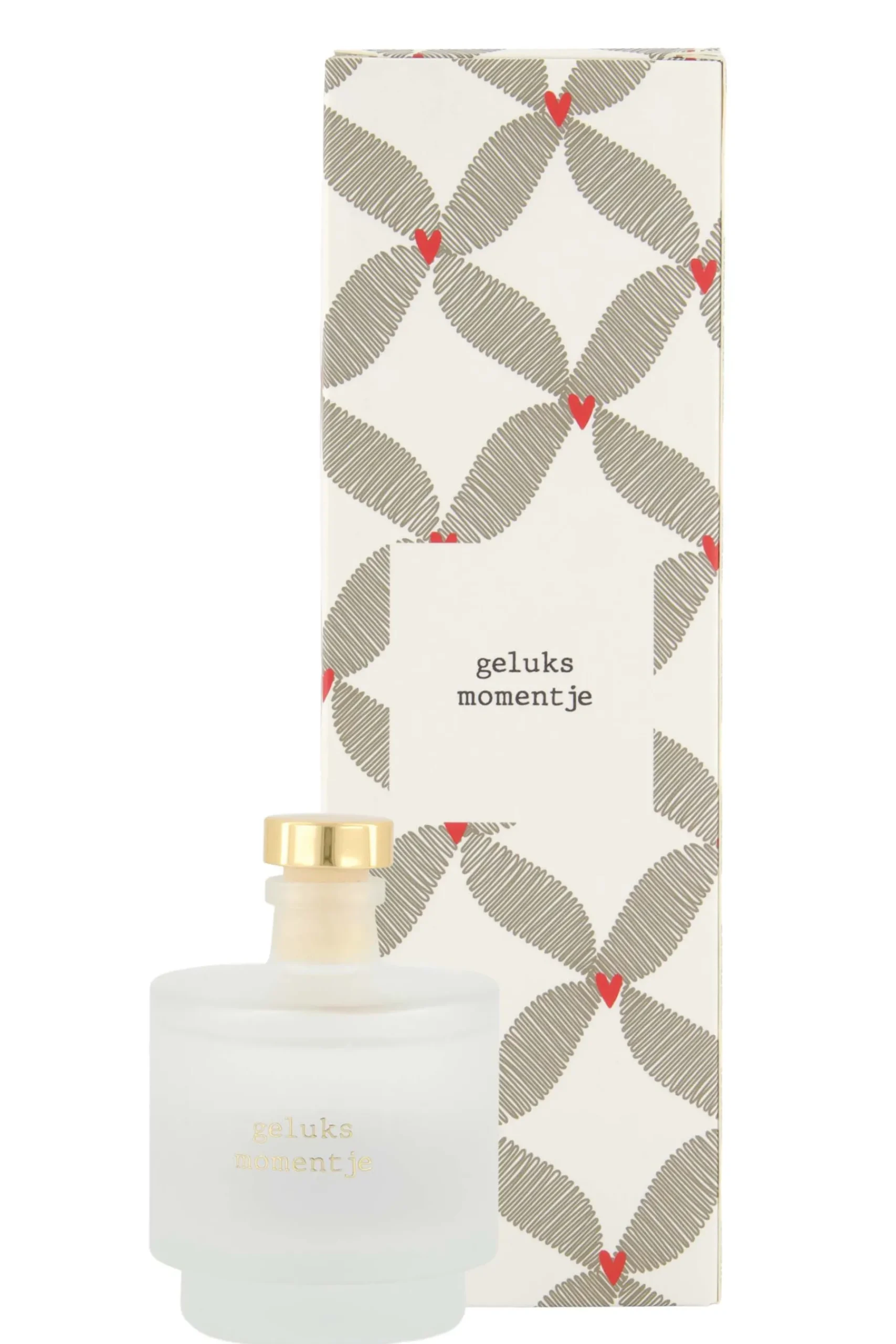 ZUSSS Bad*geurstokjes 90ml geluksmomentje antracietgrijs/roze rood antracietgrijs/rozerood