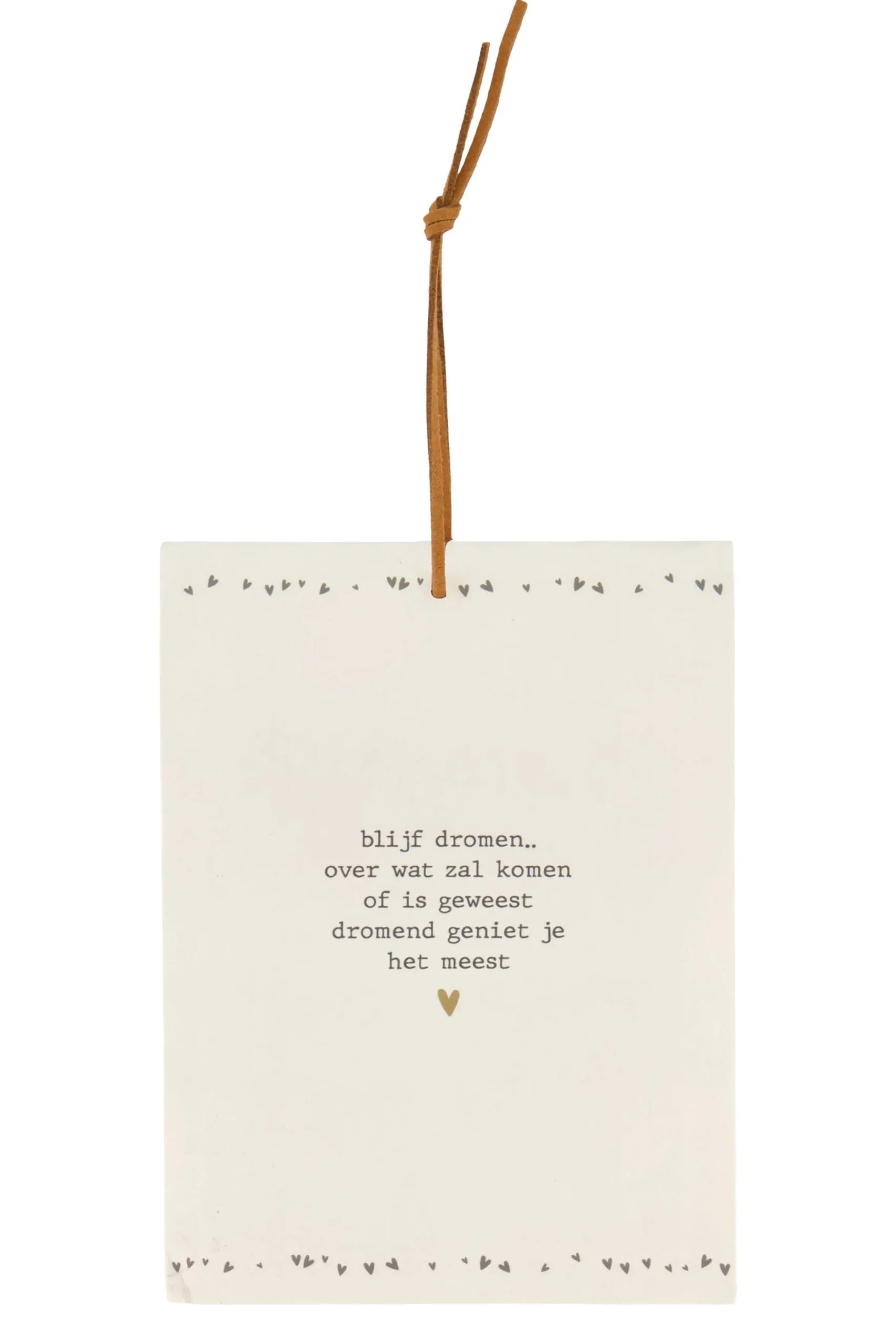 ZUSSS Bad*geurzakje schone was blijf dromen antracietgrijs/off white antracietgrijs/offwhite