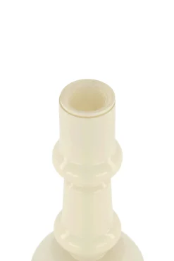 ZUSSS Kaarsen|Kaarsenhouders*glazen kandelaar 18cm zand