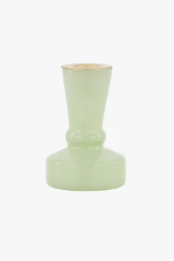 ZUSSS Kaarsen|Kaarsenhouders*glazen kandelaartje S saliegroen saligroen