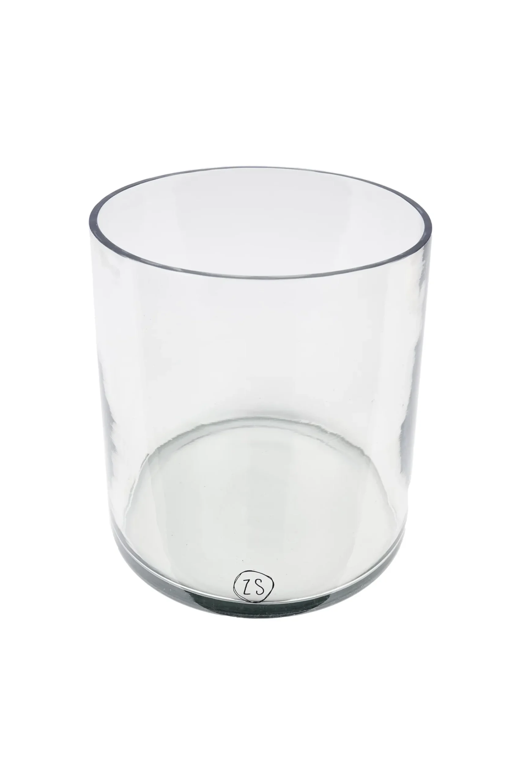 ZUSSS Vazen & Potten*glazen vaas ø15cm transparant