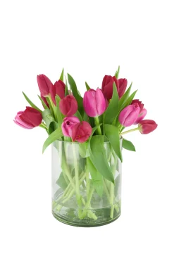 ZUSSS Vazen & Potten*glazen vaas ø15cm transparant