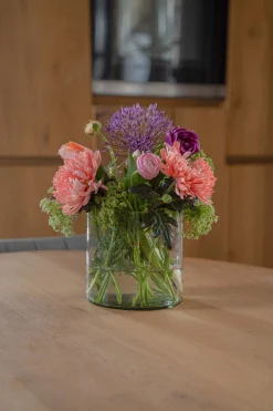 ZUSSS Vazen & Potten*glazen vaas ø15cm transparant