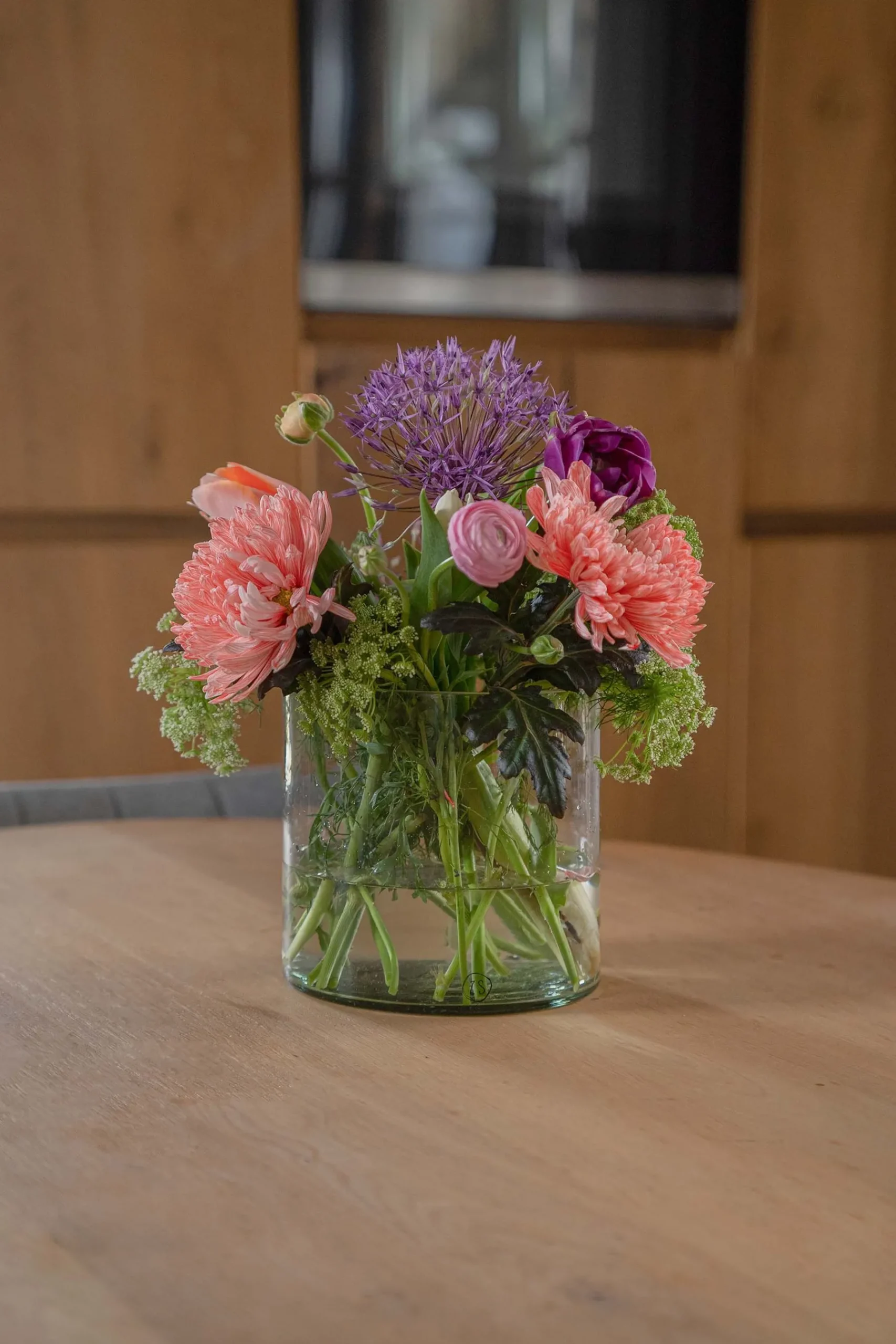 ZUSSS Vazen & Potten*glazen vaas ø15cm transparant