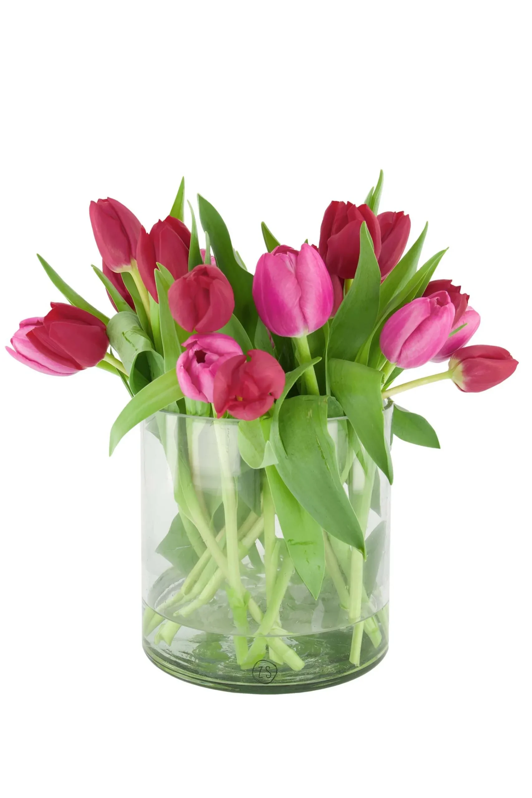 ZUSSS Vazen & Potten*glazen vaas ø19cm transparant