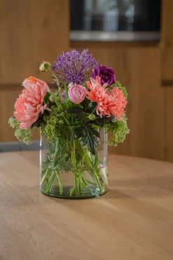 ZUSSS Vazen & Potten*glazen vaas ø19cm transparant