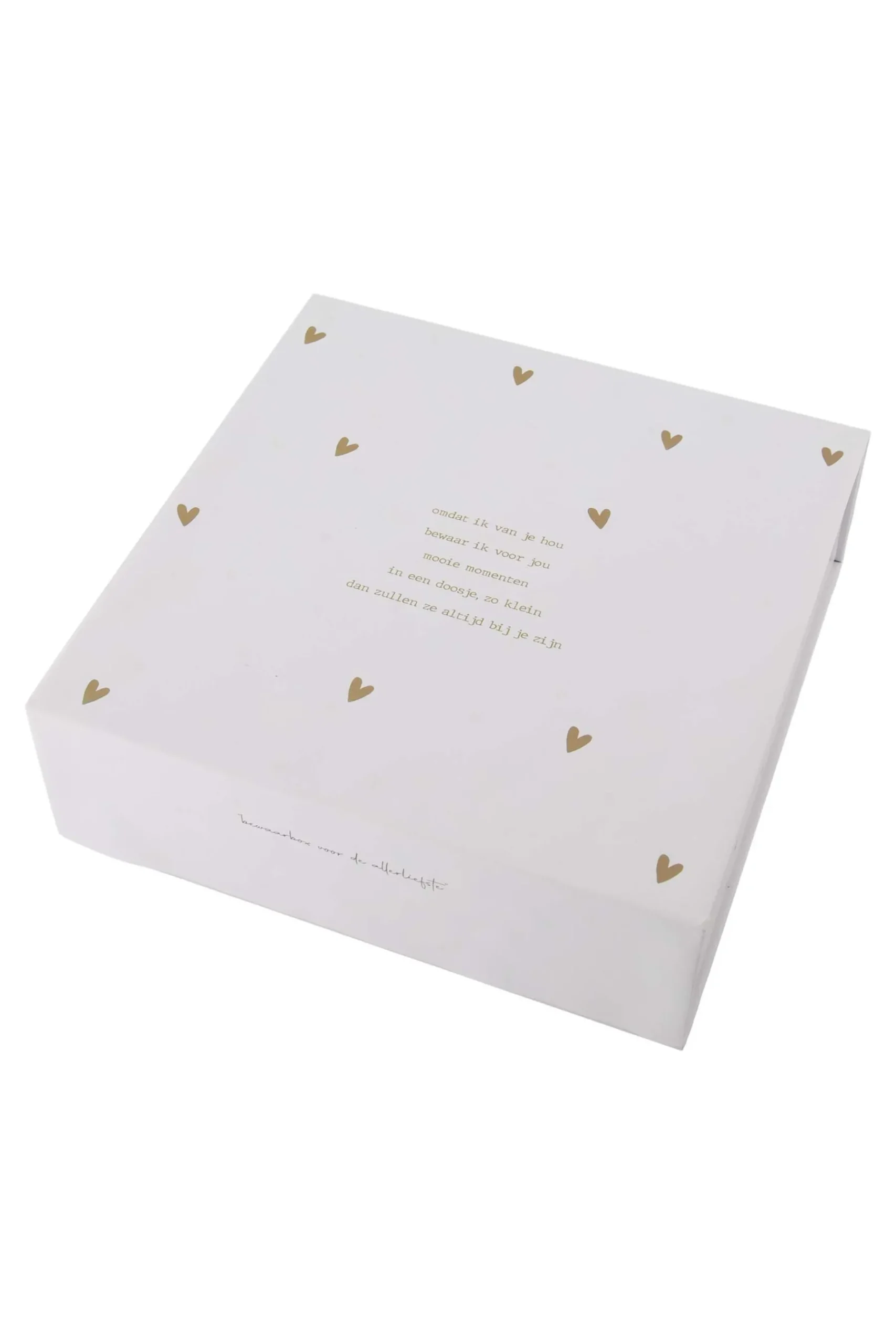 ZUSSS Baby*herinneringenbox baby wit