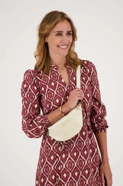 ZUSSS Schoudertassen & Handtassen*heuptasje ecru