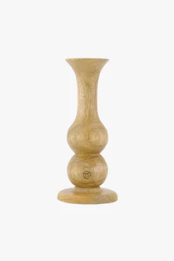 ZUSSS Kaarsen|Kaarsenhouders*houten kandelaar M naturel