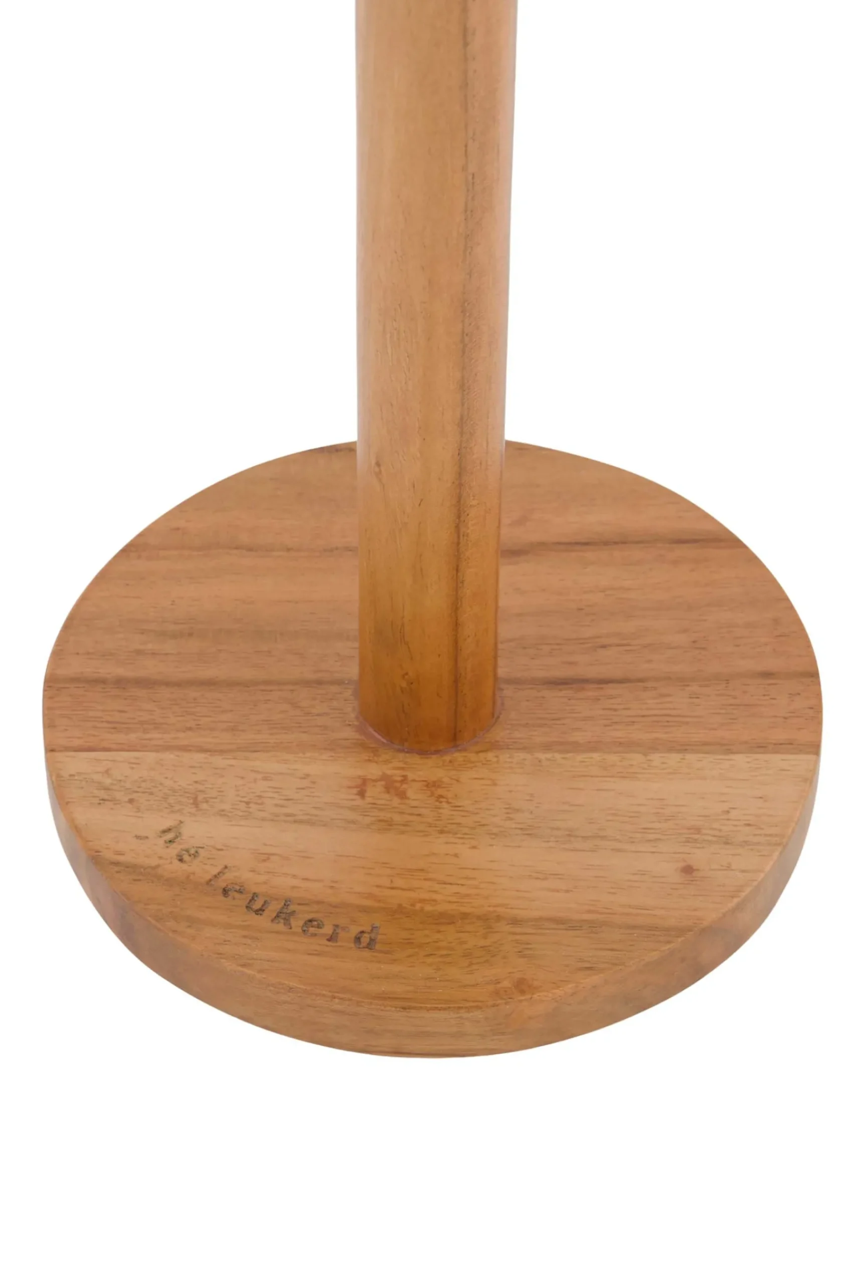 ZUSSS Keukenaccessoires*houten keukenrolhouder he leukerd donkerbruin