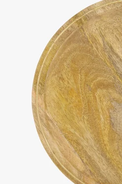 ZUSSS Overige Woonaccessoires*houten stylingbord 40 cm / goud naturel