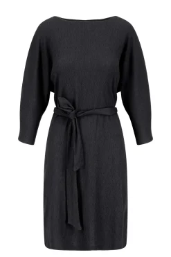 ZUSSS Jurkjes & Rokken*jurk van crinkle stof antracietgrijs