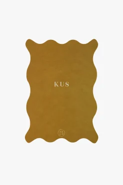 ZUSSS Kaartjes*kaart golf kus oker