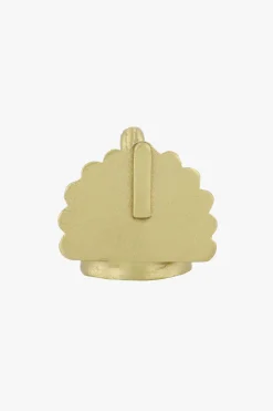 ZUSSS Overige Woonaccessoires*kaartenstandaard pauw goud