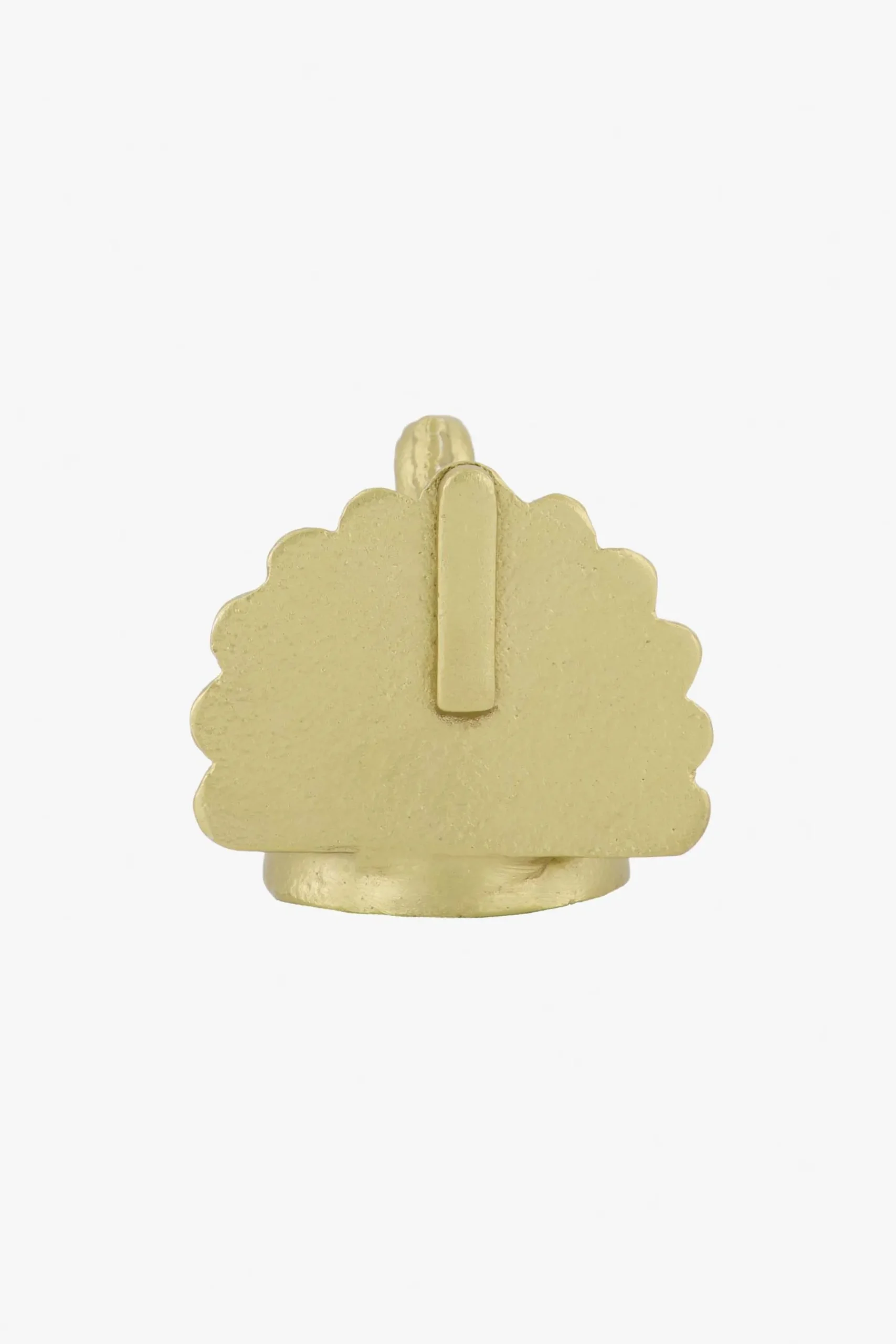 ZUSSS Overige Woonaccessoires*kaartenstandaard pauw goud