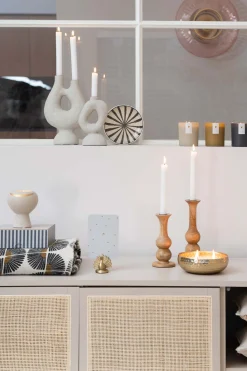 ZUSSS Overige Woonaccessoires*kaartenstandaard pauw goud