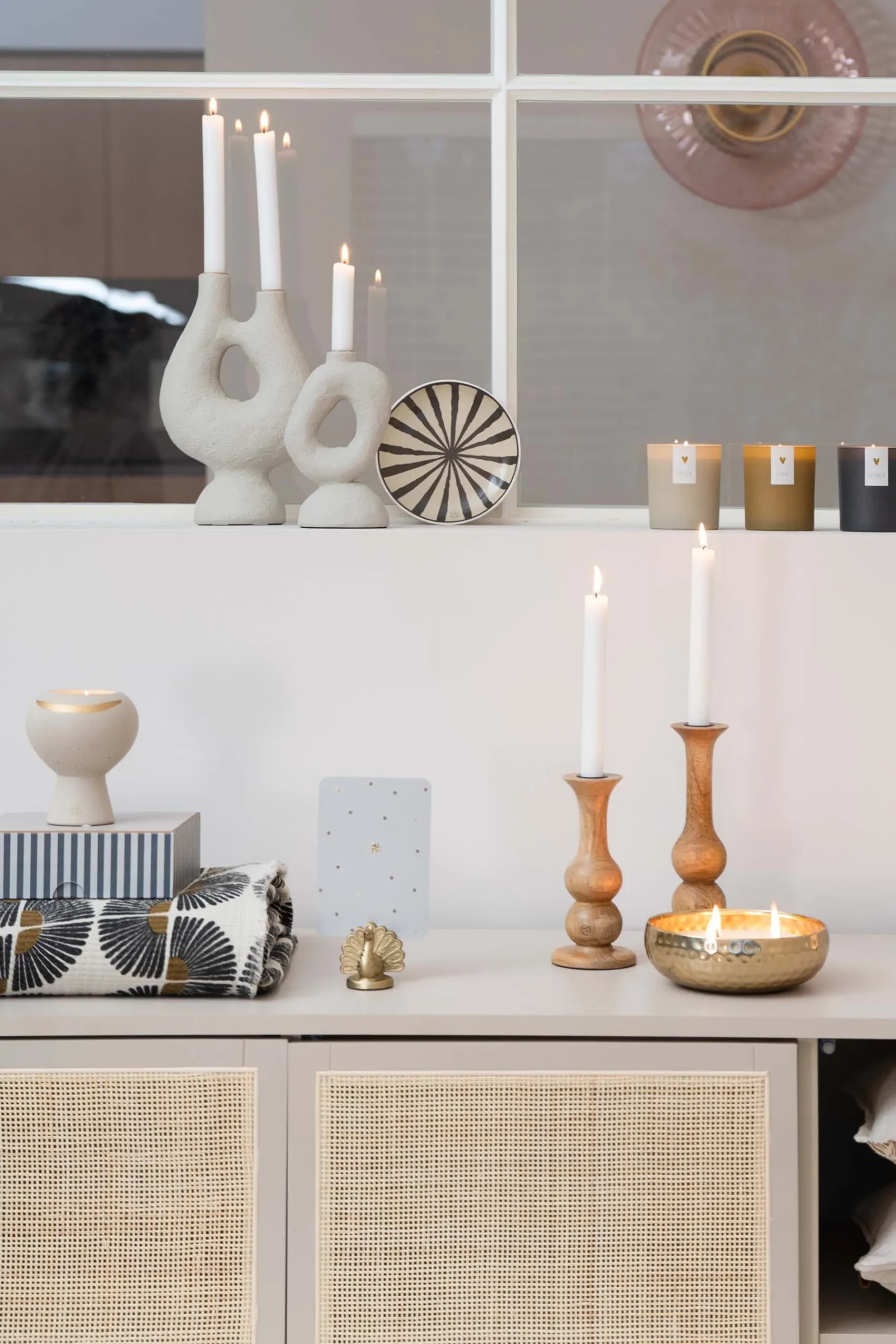 ZUSSS Overige Woonaccessoires*kaartenstandaard pauw goud