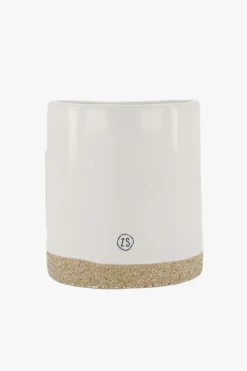 ZUSSS Keukenaccessoires*keramieken aanrechtbakje zand