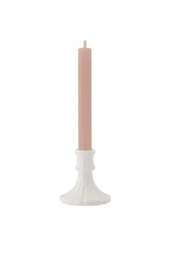 ZUSSS Kaarsen|Kaarsenhouders*keramieken kandelaar vintage S wit