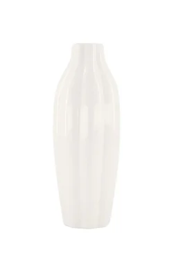 ZUSSS Vazen & Potten*keramieken vaasje wit